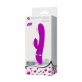 Silikon Vibrator mit Klitorisstimulator Rabbitvibrator Vibrationsmodi