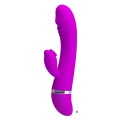 Silikon Vibrator mit Klitorisstimulator Rabbitvibrator Vibrationsmodi