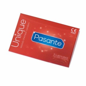 Pasante Unique Kondome latexfrei extra dünne, 3 Stk