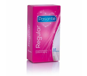 Pasante Regular naturlatex Kondome, 12er Pack