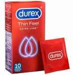 Durex Thin Feel Extra Lube, 10er Pack