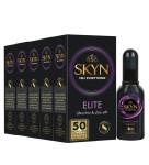 SKYN Elite Latexfreie Kondome 5x 10, 50 Stk + GRATIS All Night Long Gleítmittel 80ml