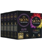 SKYN Elite Latexfreie Kondome 5 x 10, 50 Stk + GRATIS SKYN 5 Senses Kondome 5 Stk