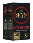 SKYN Intense Feel Latexfreie stimulierende Kondome , 20 Stk.