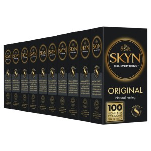 SKYN Original latexfreie Kondome, 10 x 10er Pack, 100 Stk 