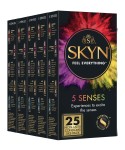 SKYN 5 Senses latexfreie Kondome, 5 x 5 er 25 Stk.