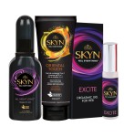 SKYN All Night Long Gleítmittel + Oriental Touch + Excite Orgasmisches Gel 15ml