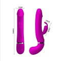 Silikon Vibrator mit Klitorisstimulator Rabbitvibrator Vibrationsmodi