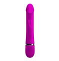 Silikon Vibrator mit Klitorisstimulator Rabbitvibrator Vibrationsmodi