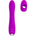 Silikon Vibrator mit Saugfunktion Klitoris und G-Punkt Stimulator