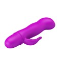 Rabbitvibrator mit praller G-Punkt-Spitze Vibrationsmodi Stimulation