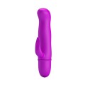 Rabbitvibrator mit praller G-Punkt-Spitze Vibrationsmodi Stimulation