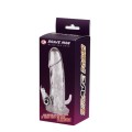Penis Hülle Brave Man Penisverlängerung mit Vibration