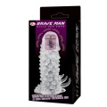 Penis Hülle Brave Man Penisverlängerung mit Vibration 