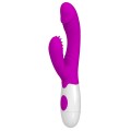 Rabbit Silikon Vibrator für Sie Klitoris und G-punkt Sextoy für Frauen