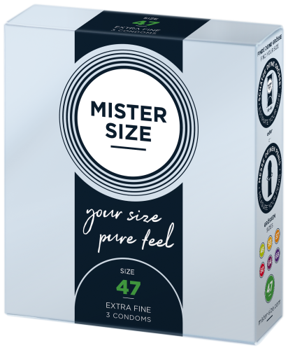 MISTER SIZE 47 – extra fein, 3er Pack