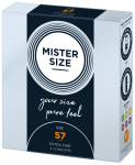 MISTER SIZE 57 – extra fein, 3er Pack
