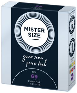 MISTER SIZE 69– extra fein, 3er Pack 