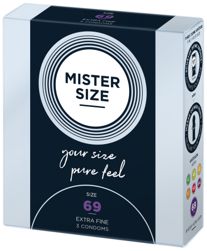 MISTER SIZE 69– extra fein, 3er Pack 