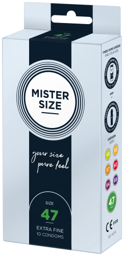MISTER SIZE 47 – extra fein, 10er Pack