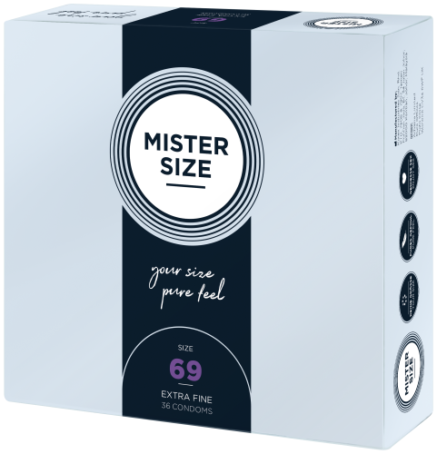 MISTER SIZE 64– extra fein, 36er Pack