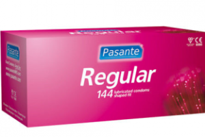Pasante Regular naturlatex Kondome, Sparpack 144 Stk.