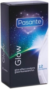 Pasante Glow Leuchtkondome, leuchtet in der Nacht, 12 Stk 