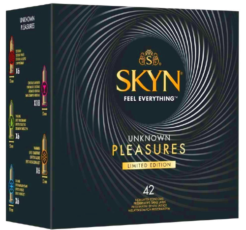 SKYN Unknown Pleasures latexfreie Kondome, 42 Stk