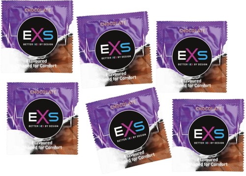 EXS Chocolate Kondome mit Schokoladengeschmack 500 Stück