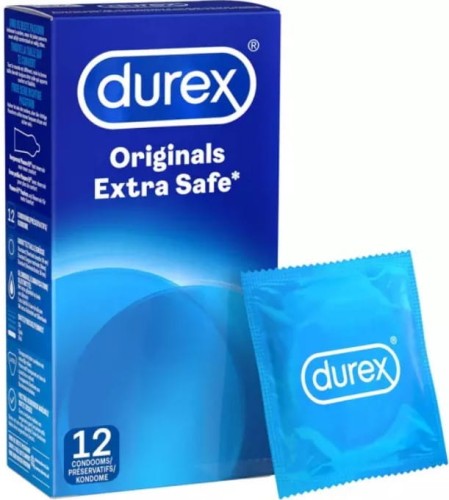 Durex Originals Extra Safe Kondome 12 stk.