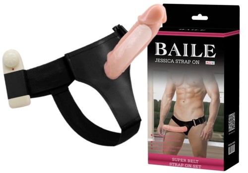 LyBaile Jessica Strap-On mit Dildo Vibration