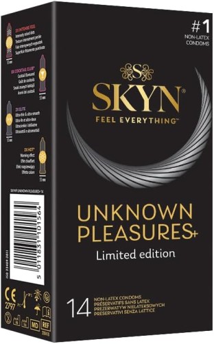 SKYN Unknown Pleasures latexfreie Kondome, 14 Stk