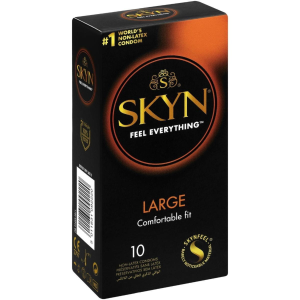 SKYN LARGE latexfreie Kondome, 10 Stk