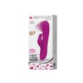 USB Silikon Rabbit Vibrator Klitoris G-Punkt Stimulator mit Vibration