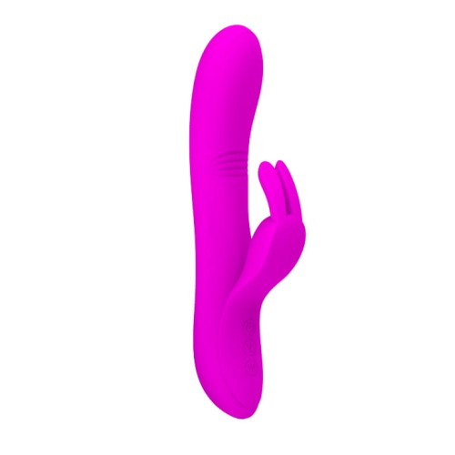 USB Silikon Rabbit Vibrator Klitoris G-Punkt Stimulator mit Vibration